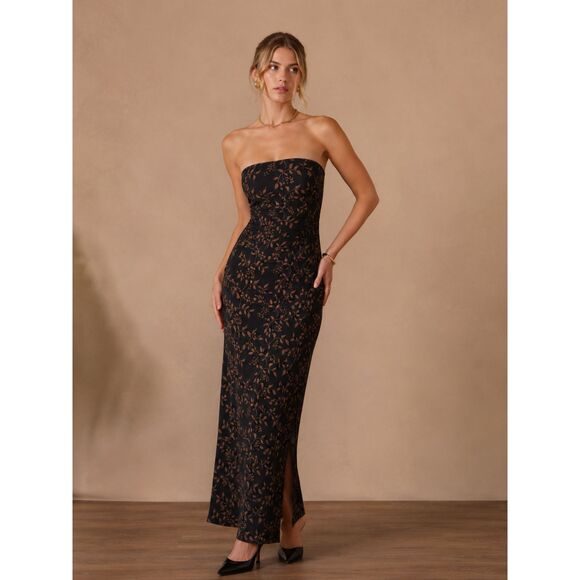 Reformation Dresses & Skirts - Reformation Larkin Dress in Carob size L